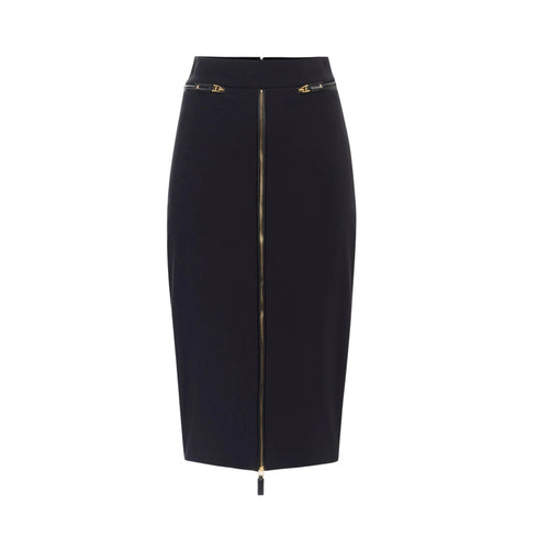 Elisabetta Franchi Gonna midi Gonna Donna midi zip frontale 42 - Francavilla Moda
